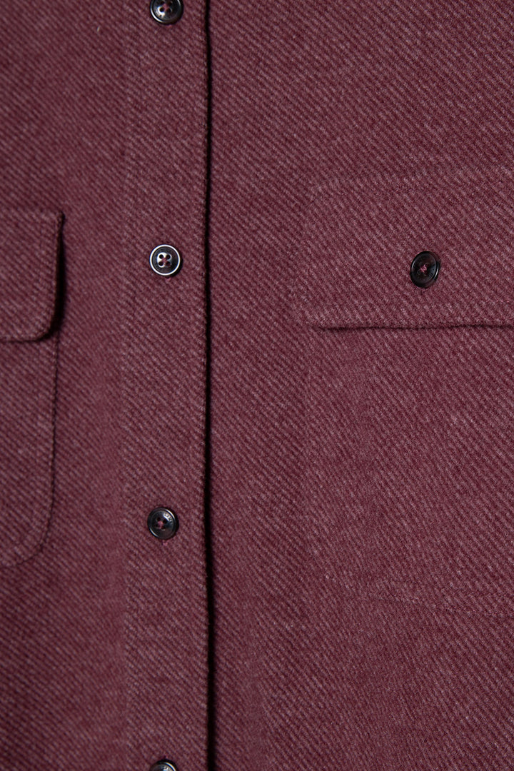 Camisa Notro Reciclada Burdeo Hombre