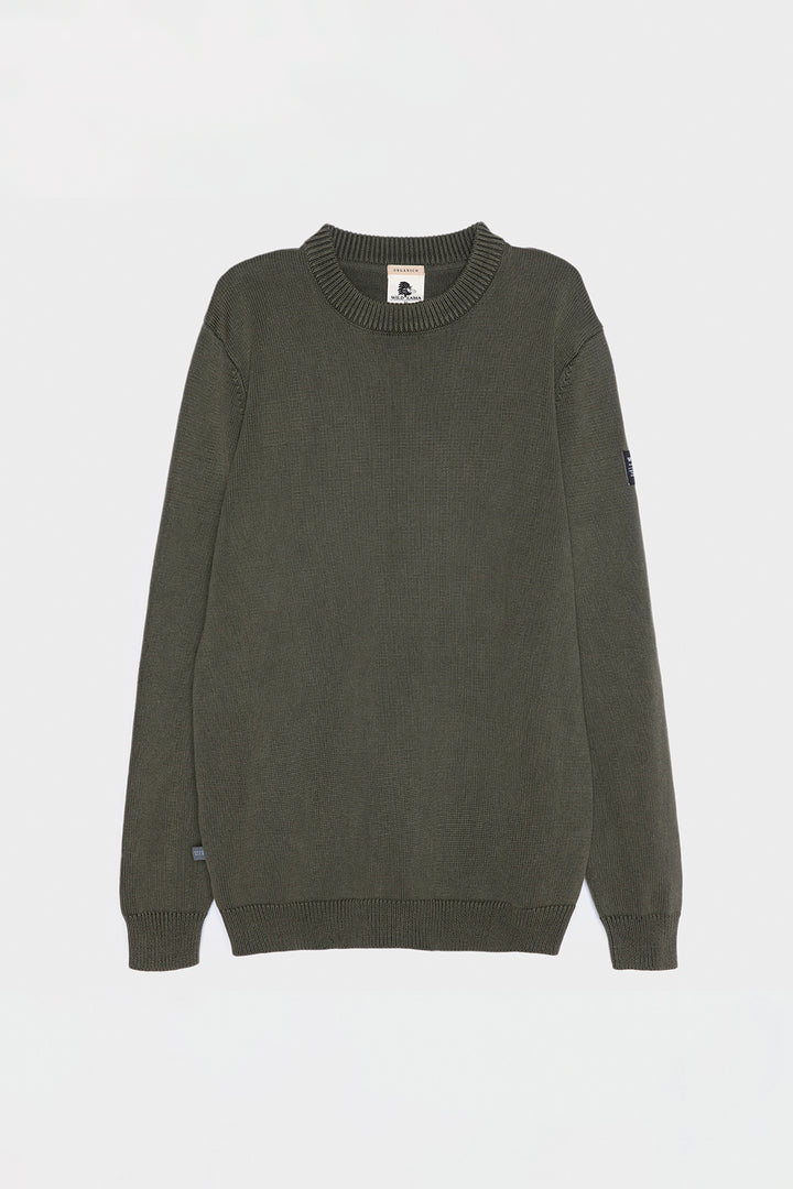 Sweater Tros Orgánico Verde Hombre