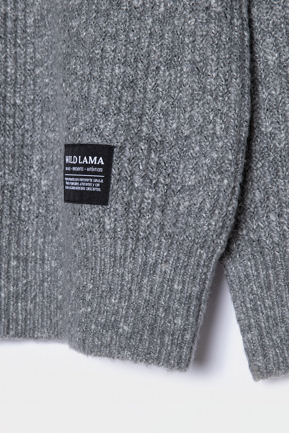 Sweater Avellano Orgánico Gris Hombre