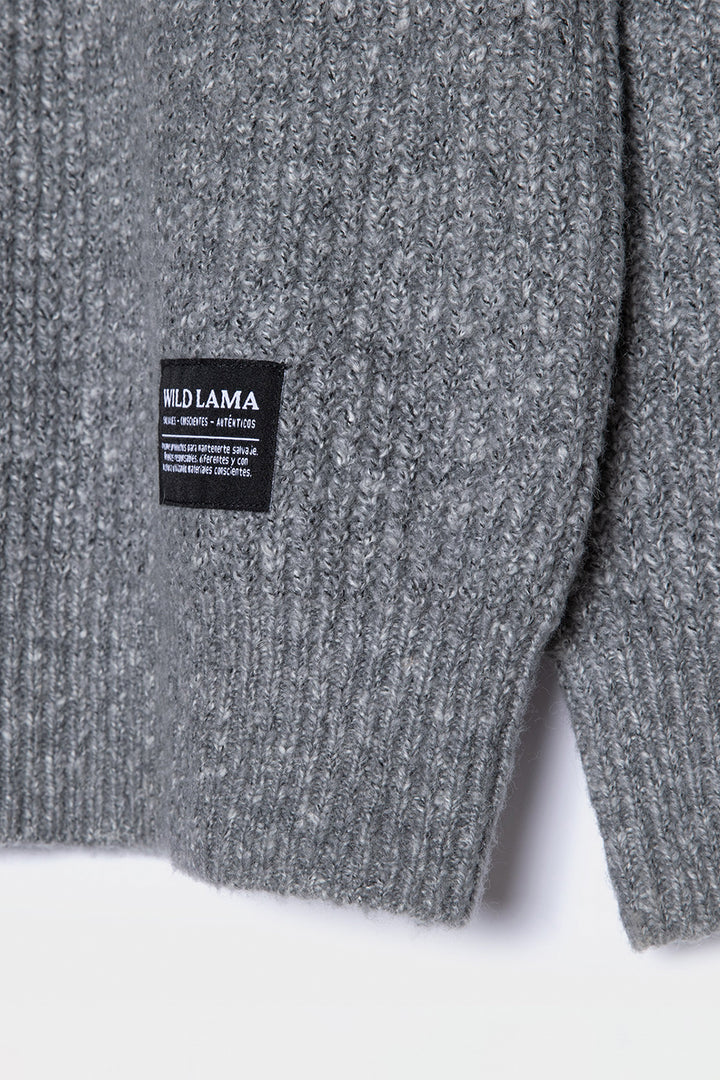 Sweater Avellano Orgánico Gris Hombre