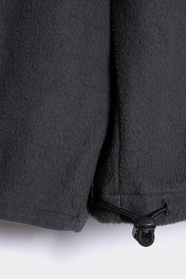 Polar Radal Reciclado Negro Hombre