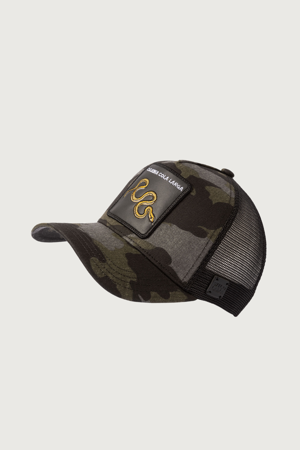 Jockey Culebra Cola Larga Algodón Orgánico Camo Negro