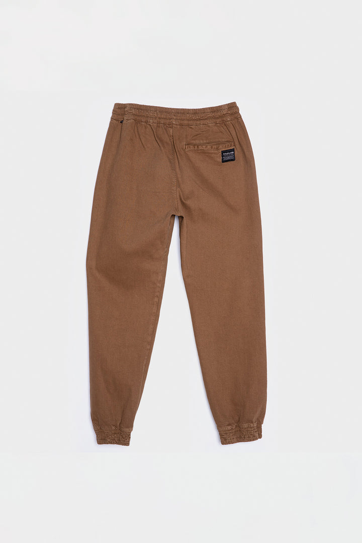 Jogger Iker Orgánico Café Hombre