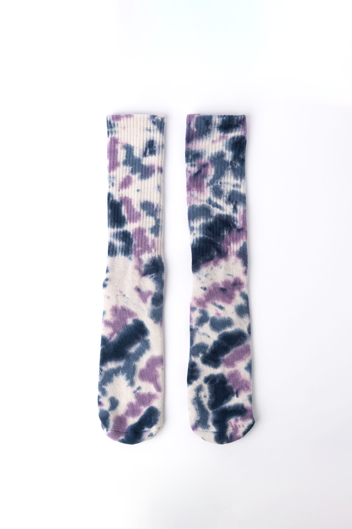 Calcetín Tie Dye Morado Mujer (36 a 40)