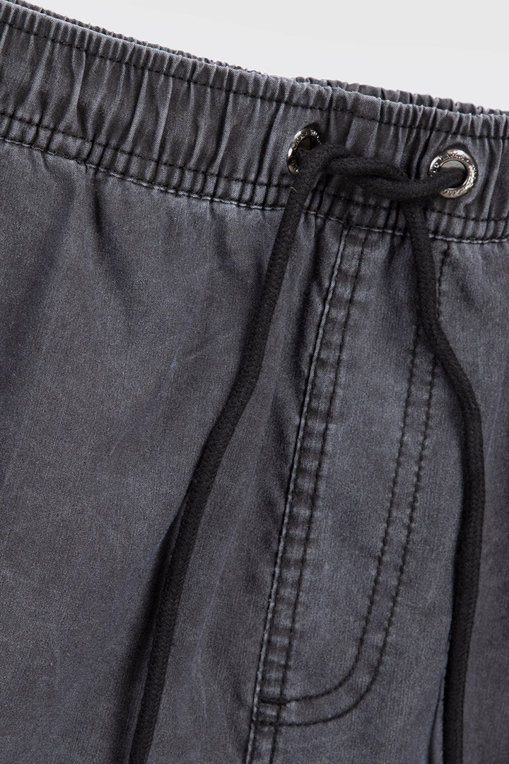 Traje de Baño Acid Solid Negro Hombre
