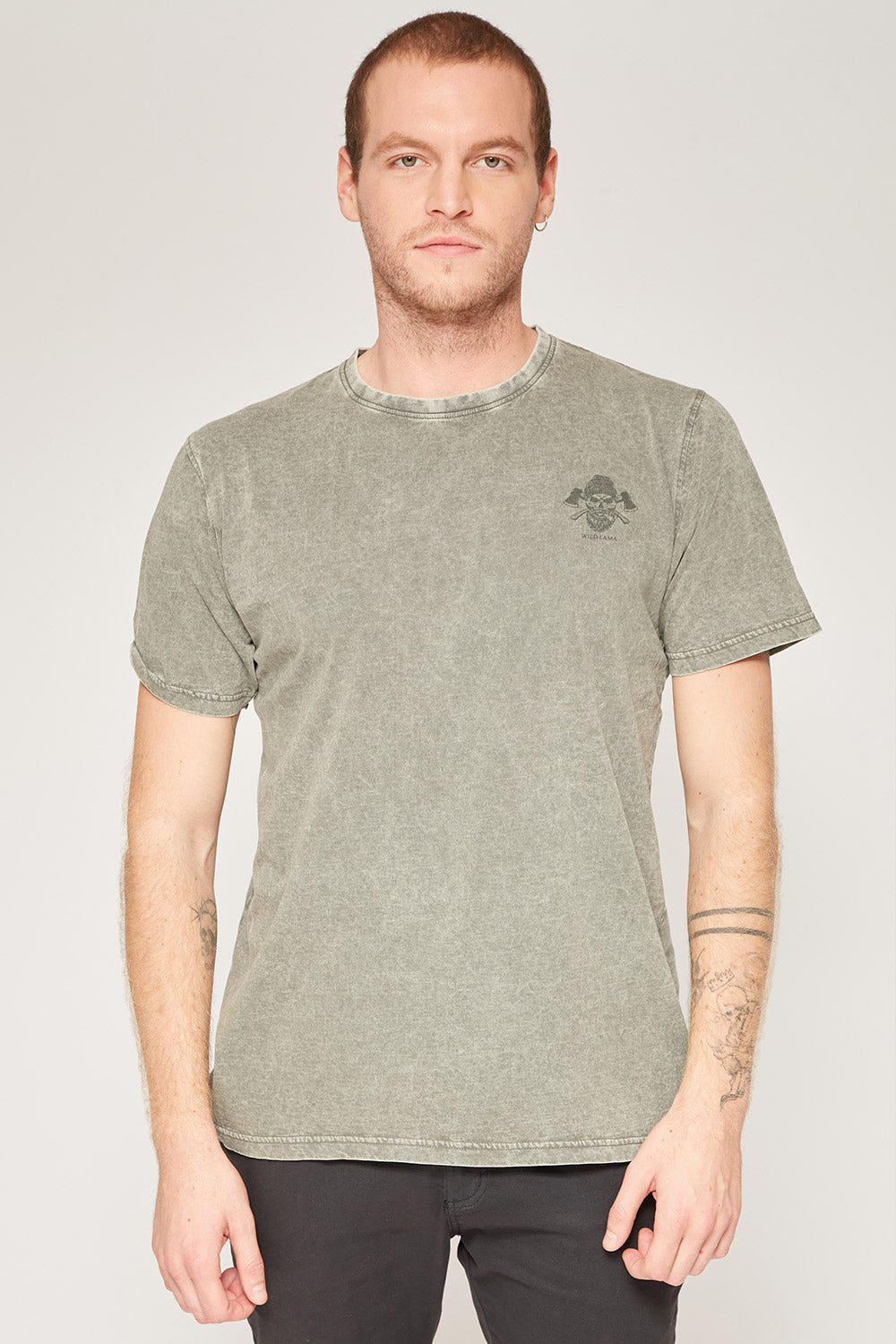 Polera Essential Orgánica Hombre Verde