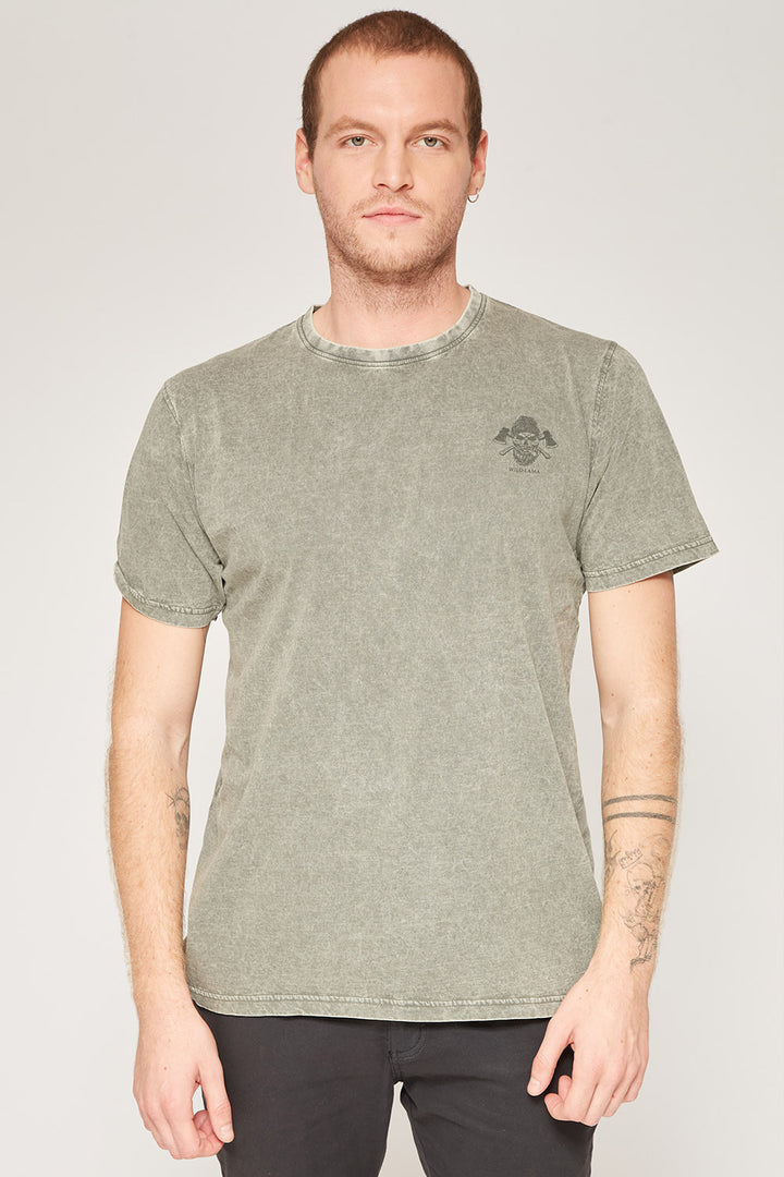 Polera Essential Orgánica Hombre Verde