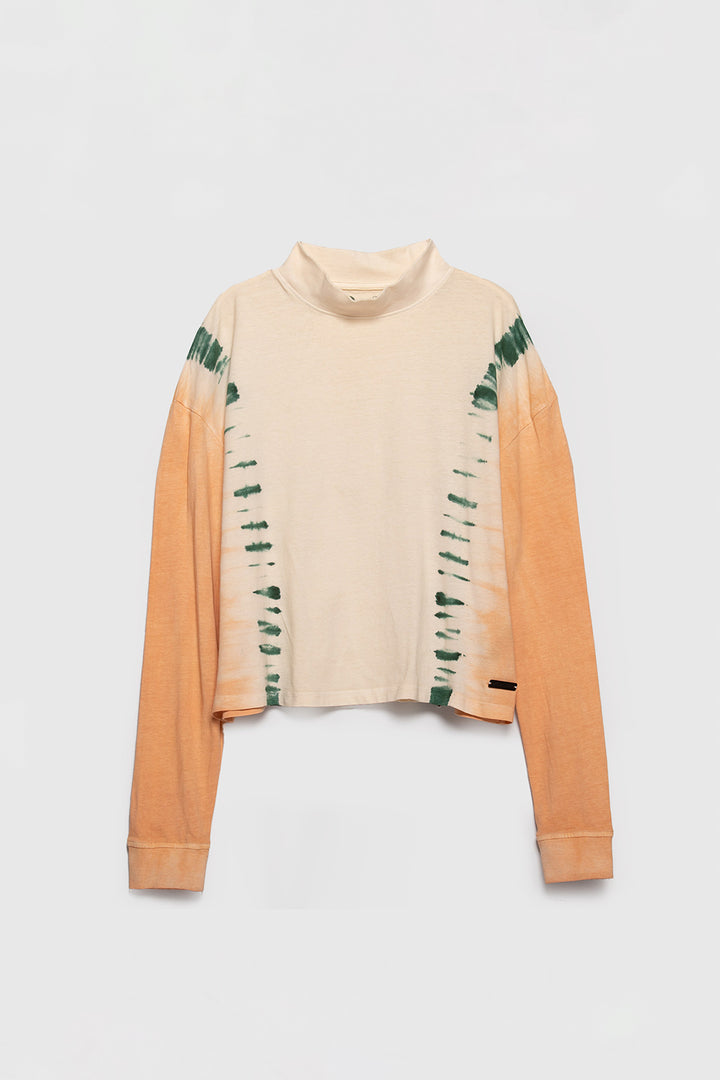 Polera Tie Dye Orgánica Mujer Caramel