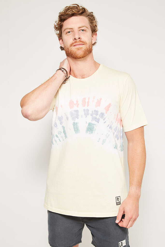 Polera Spray Algodón Orgánico Hombre Nude