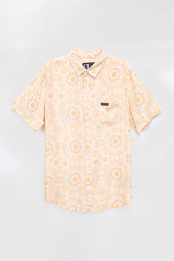 Guayabera Mero Beige Hombre