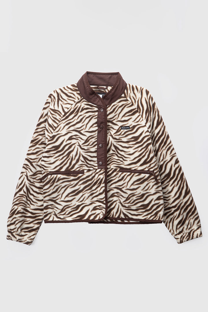 Polar Dias Fleece Reciclado Café Mujer