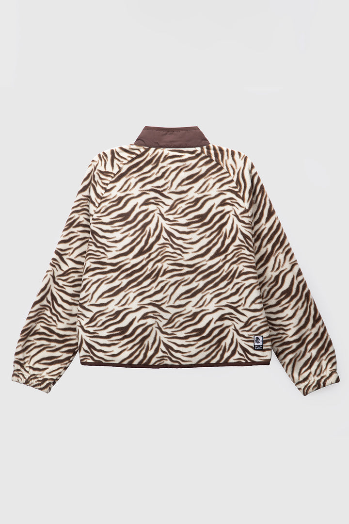 Polar Dias Fleece Reciclado Café Mujer