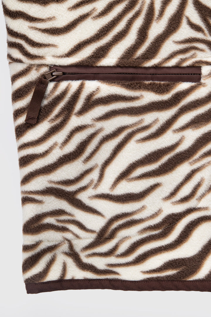 Polar Dias Fleece Reciclado Café Mujer