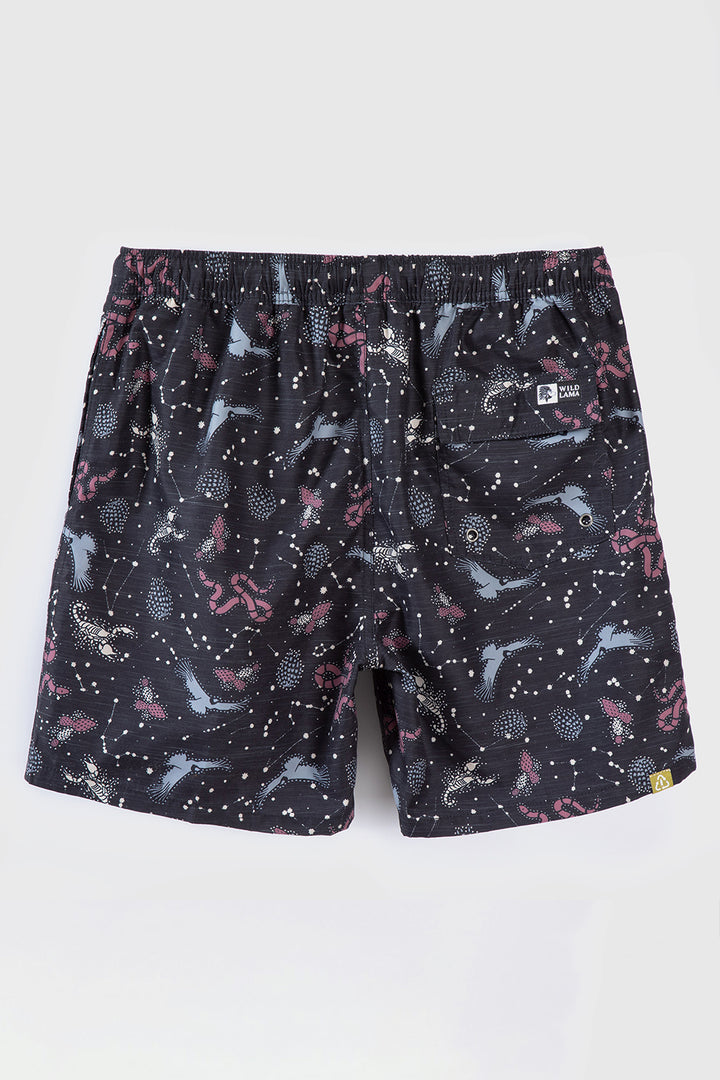 Traje de Baño Malla Negro Hombre
