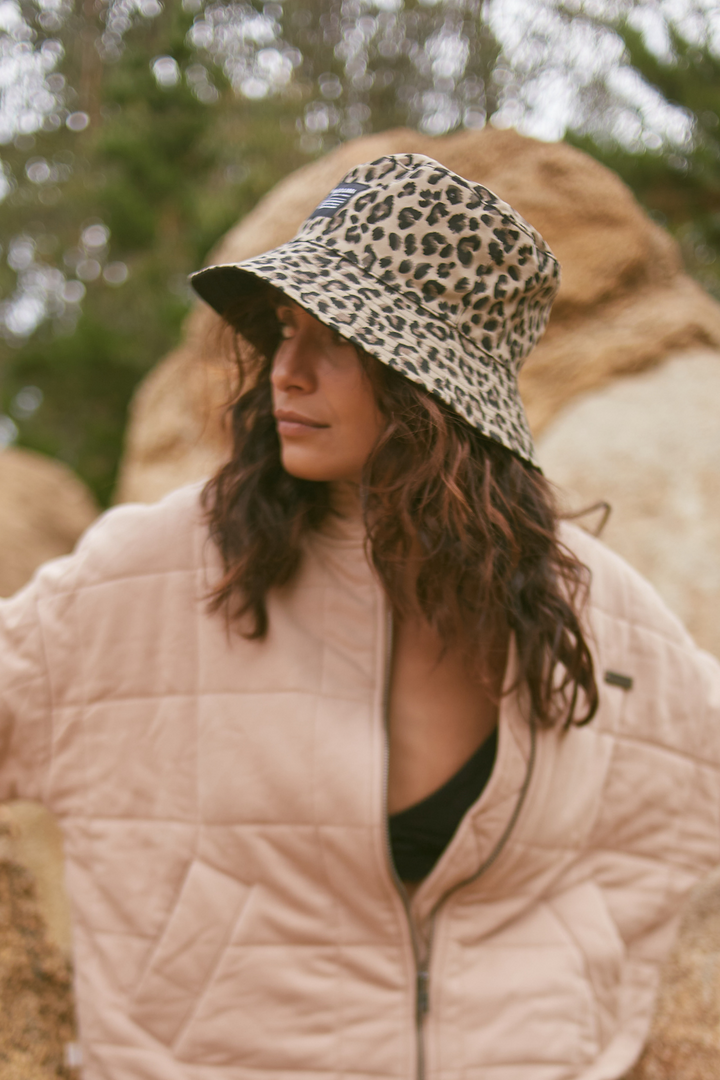 Chaqueta Quilt Loa Orgánica Café Mujer