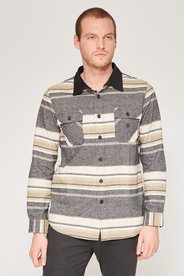 Camisa Urban Scottish Algodón Orgánico Hombre Verde