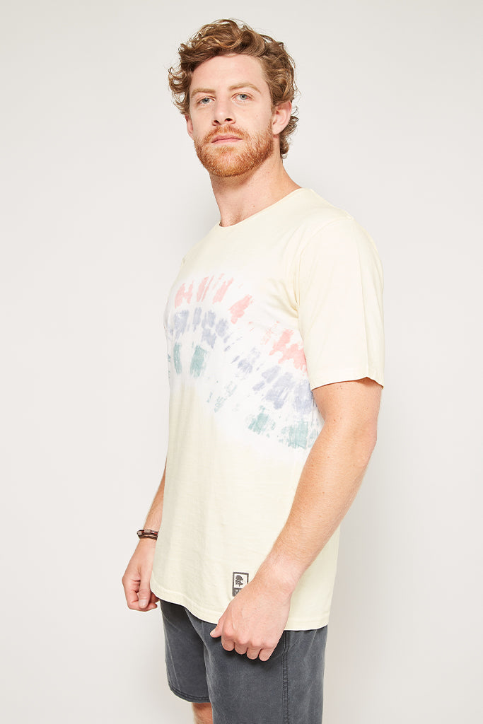 Polera Spray Algodón Orgánico Hombre Nude