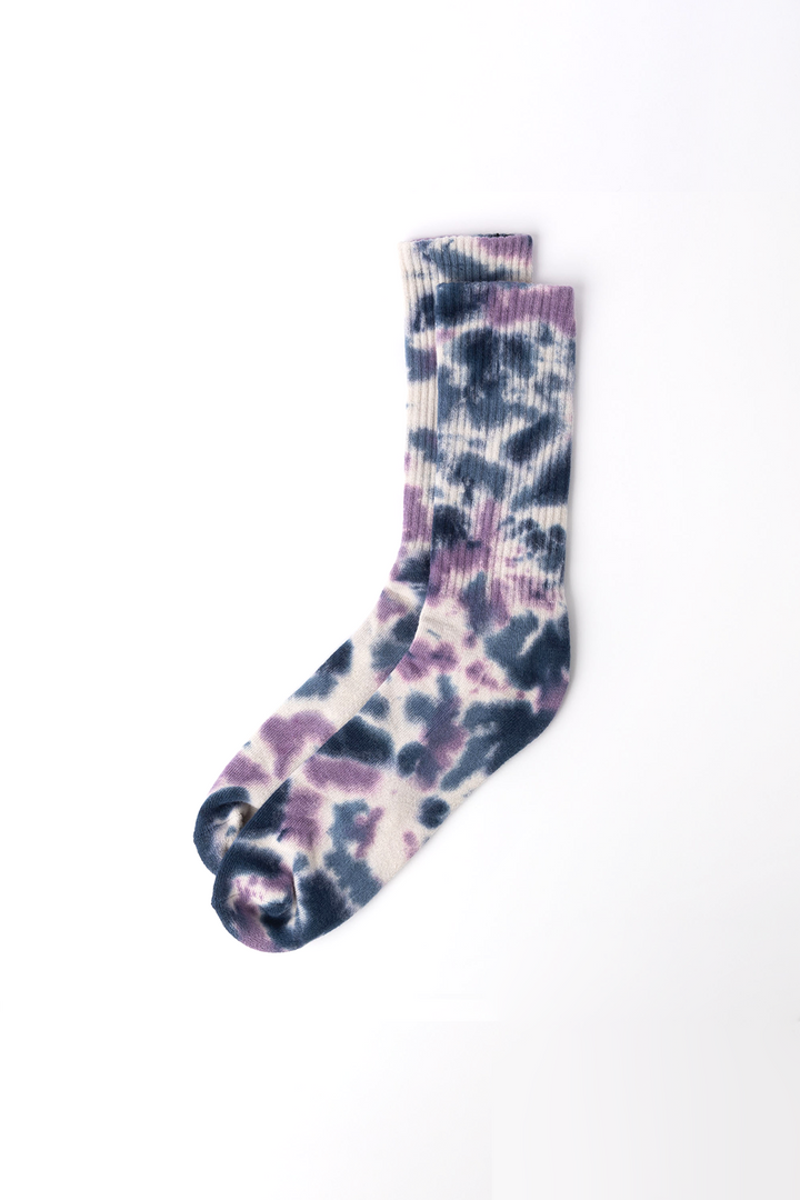 Calcetín Tie Dye Morado Mujer (36 a 40)