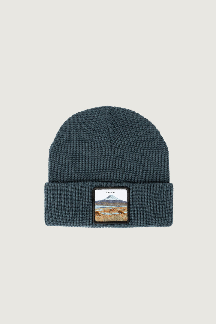 Gorro Lauca Reciclado Fit Corto Azul