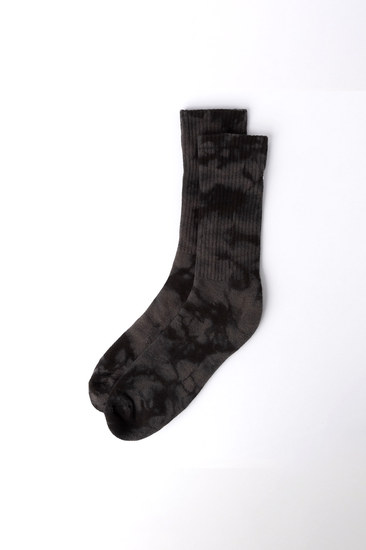 Calcetín Tie Dye Negro Mujer (36 a 40)