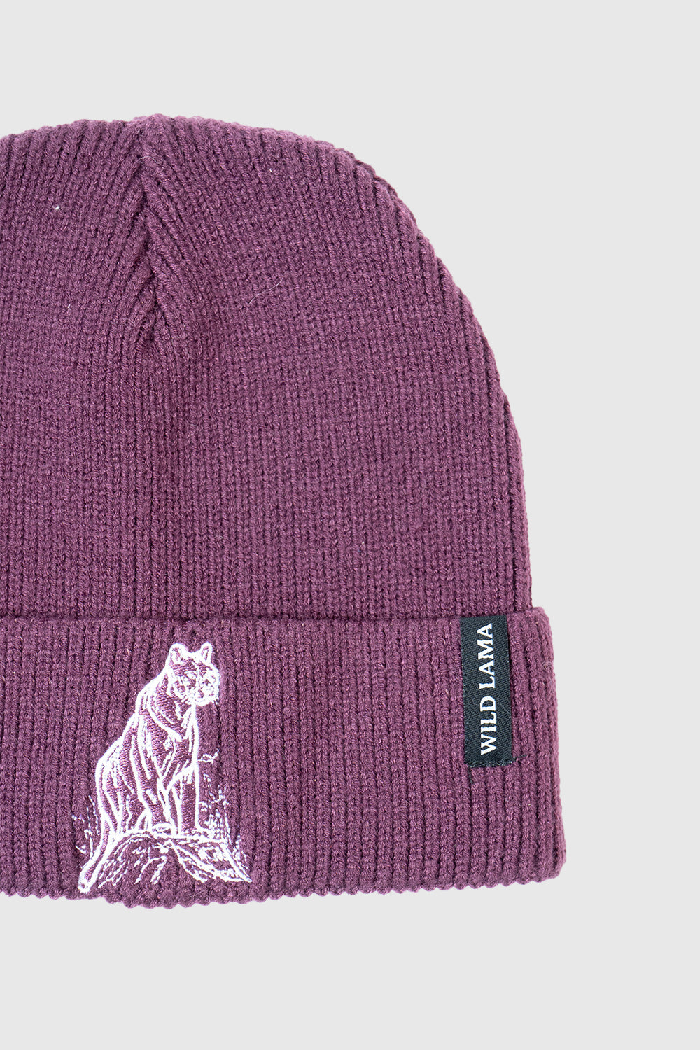 Gorro Lava Reciclado Fit Medio Burdeo