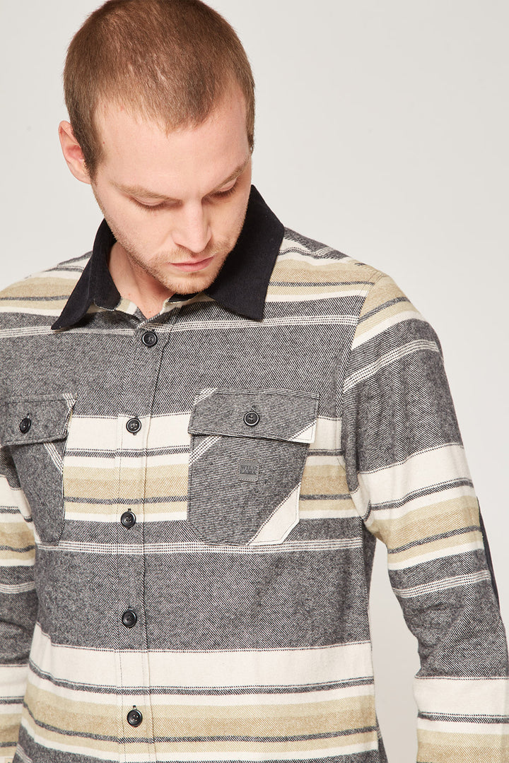 Camisa Urban Scottish Algodón Orgánico Hombre Verde