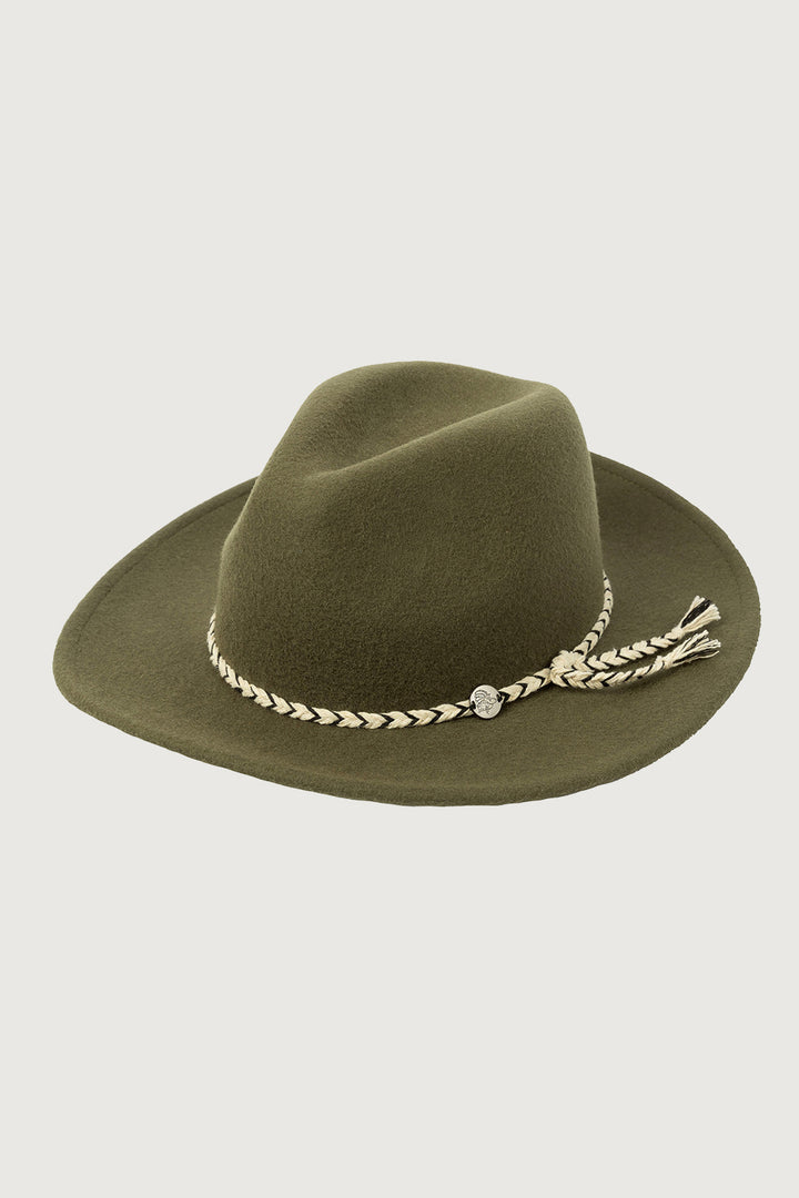 Sombrero Lana Coachella Verde