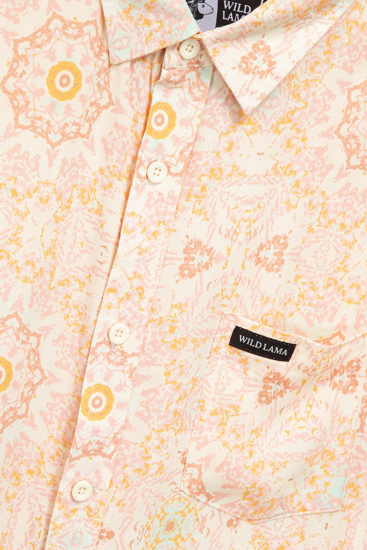 Guayabera Mero Beige Hombre