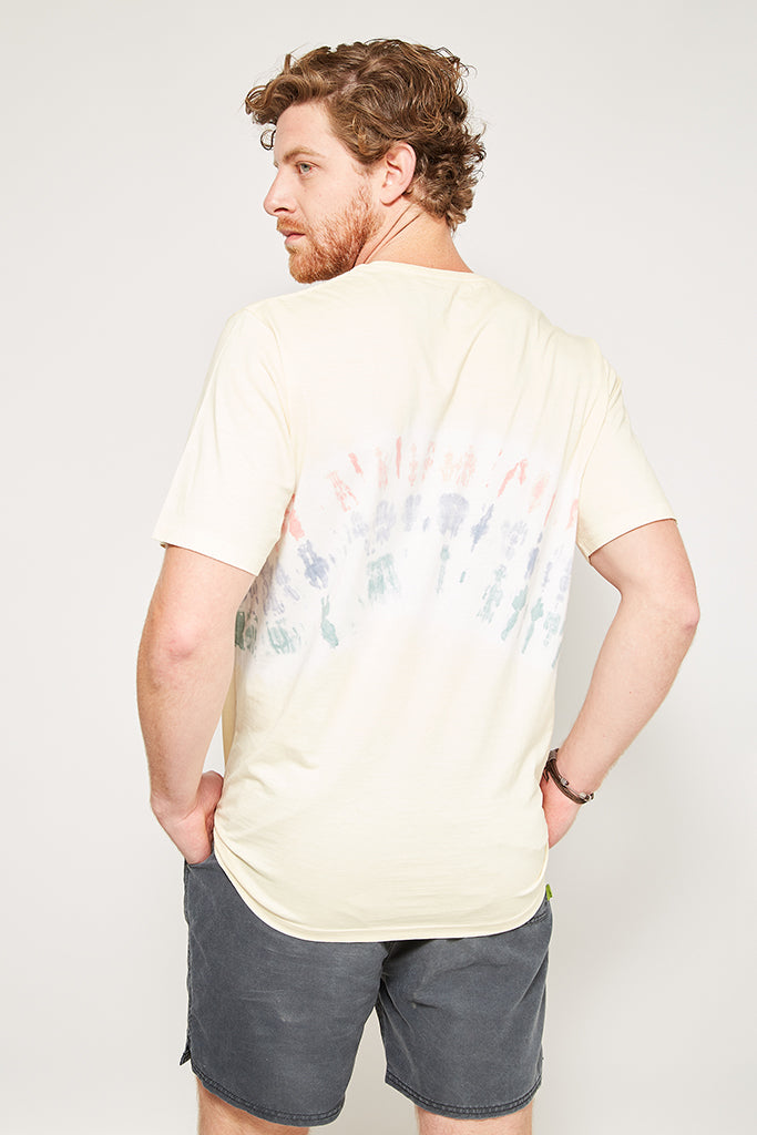 Polera Spray Algodón Orgánico Hombre Nude