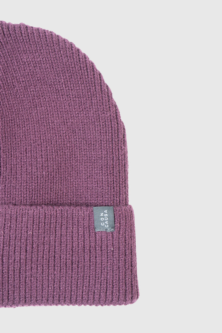 Gorro Lava Reciclado Fit Medio Burdeo
