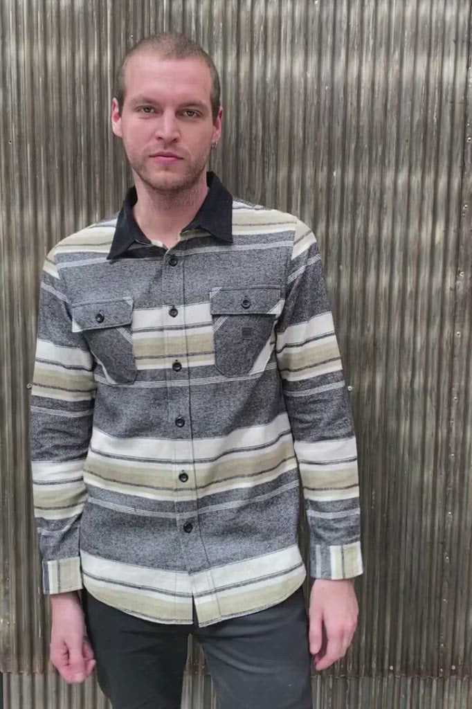 Camisa Urban Scottish Algodón Orgánico Hombre Verde