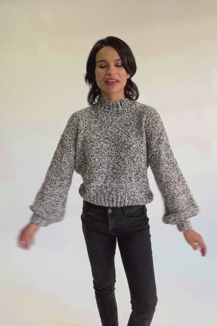 Sweater Maiten Orgánico Negro Mujer