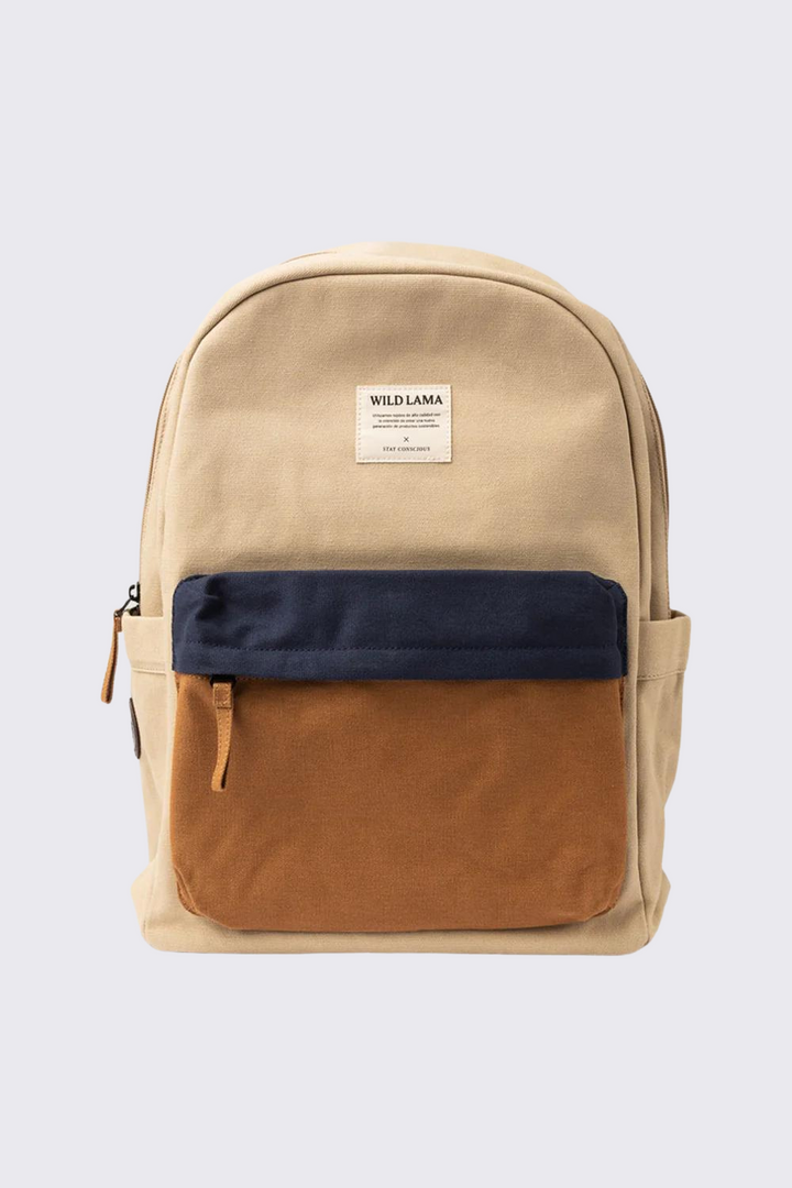 Mochila Ganiz Algodón Orgánico Beige