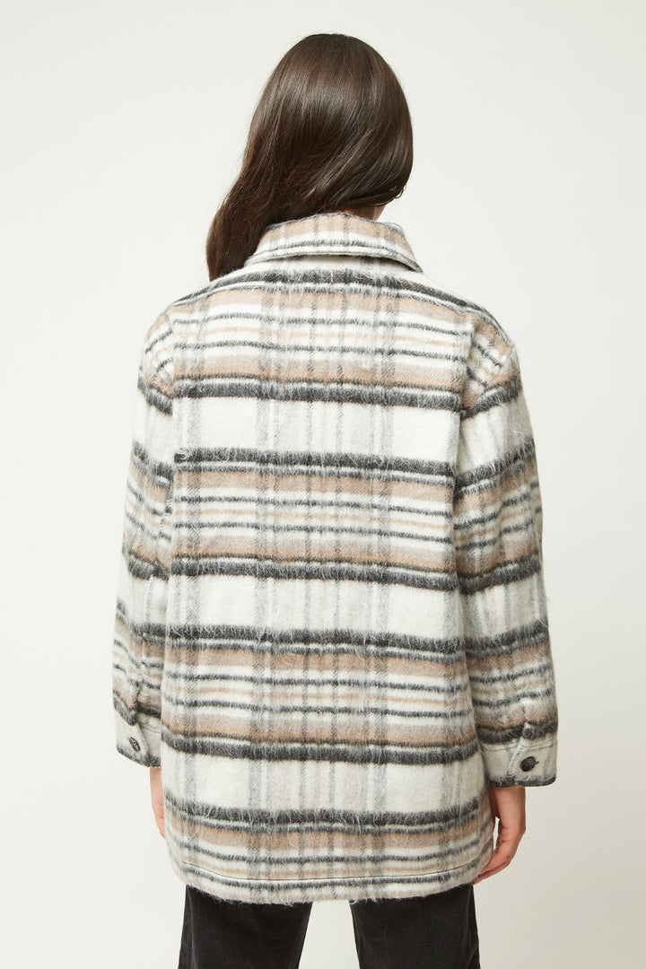 Chaqueta Scottish Sustentable Mujer Lt Brown