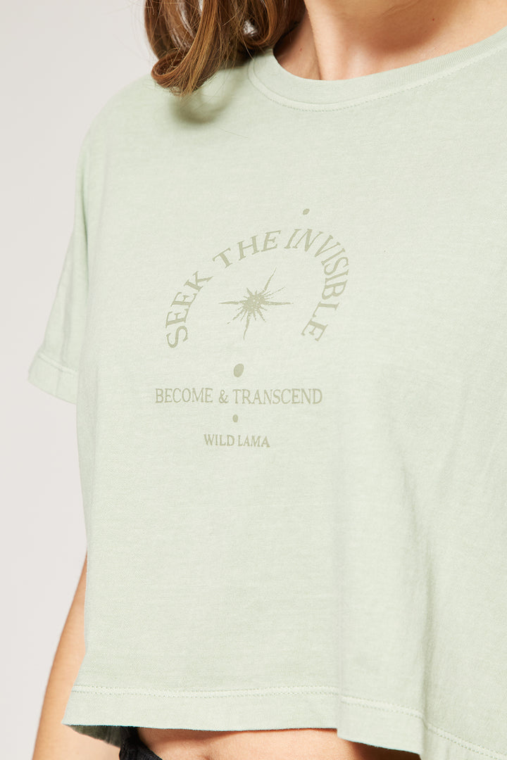 Polera Ayul Orgánica Verde Mujer