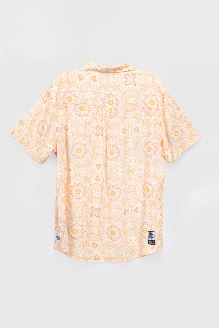 Guayabera Mero Beige Hombre