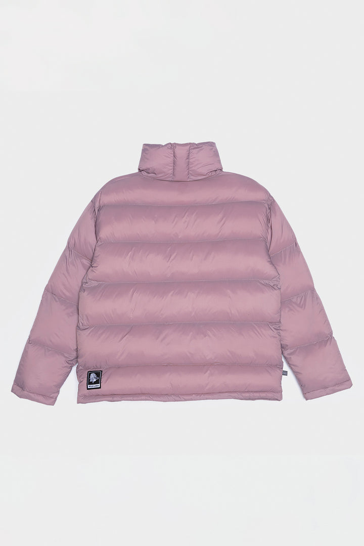 Parka Essential Puffa Reciclada Lila Mujer