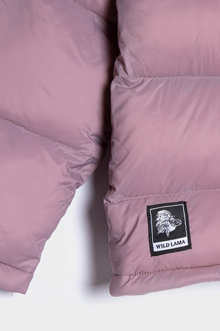 Parka Essential Puffa Reciclada Lila Mujer
