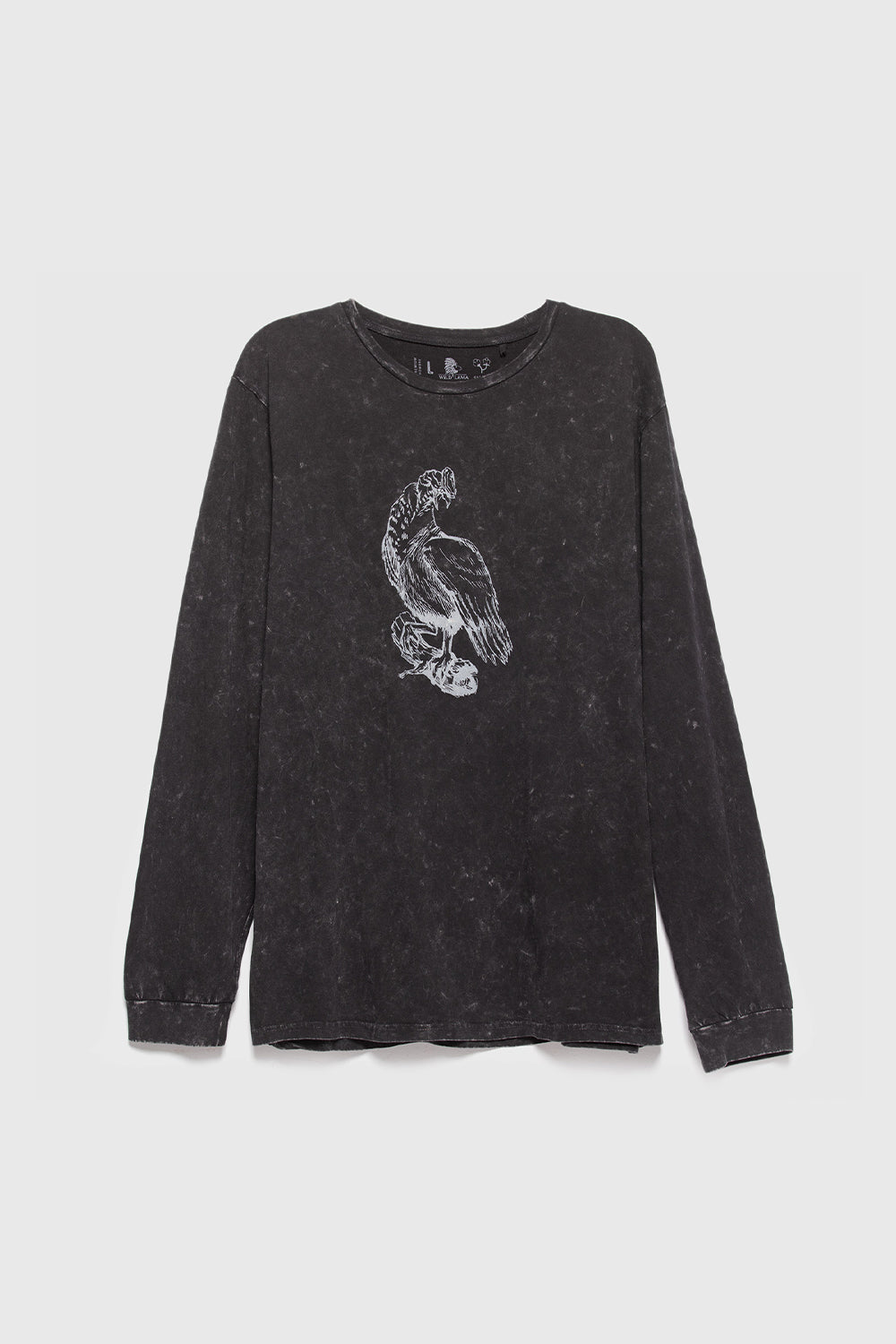 Polera Cóndor Orgánica Hombre Negro