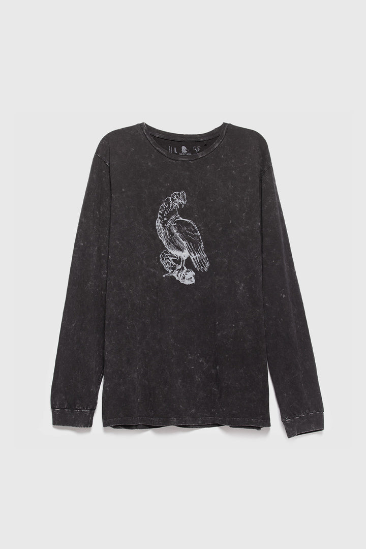 Polera Cóndor Orgánica Hombre Negro