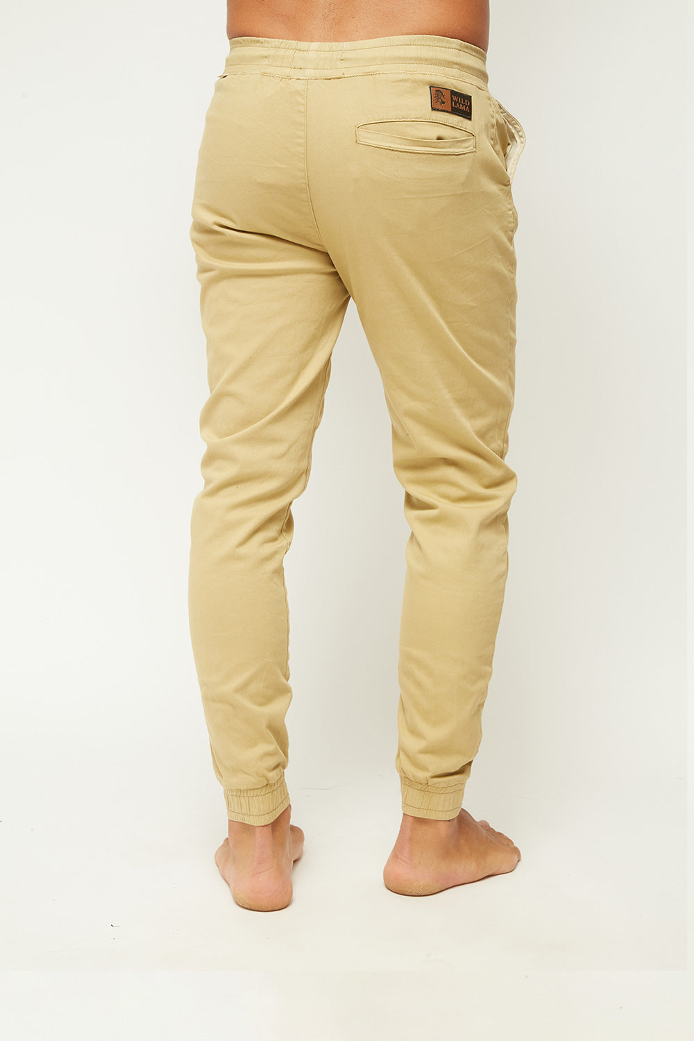 Pantalón Jogger Algodón Orgánico Hombre Camel
