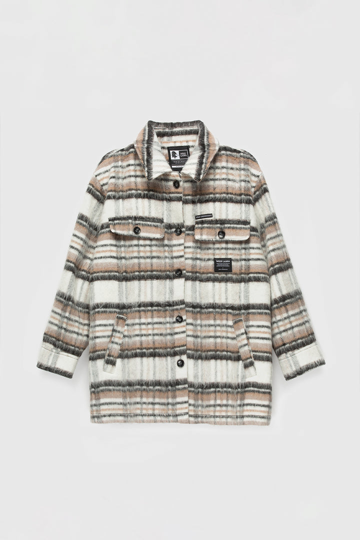 Chaqueta Scottish Sustentable Mujer Lt Brown
