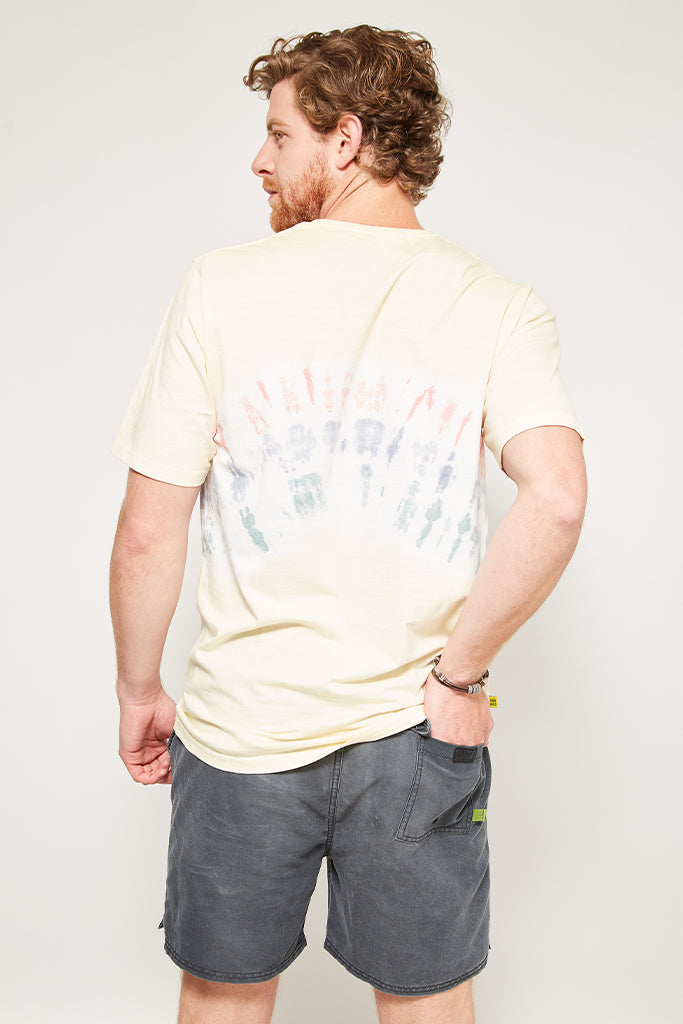 Polera Spray Algodón Orgánico Hombre Nude