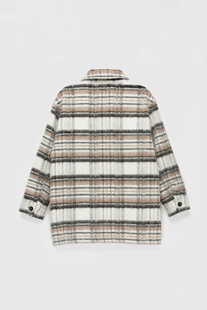 Chaqueta Scottish Sustentable Mujer Lt Brown