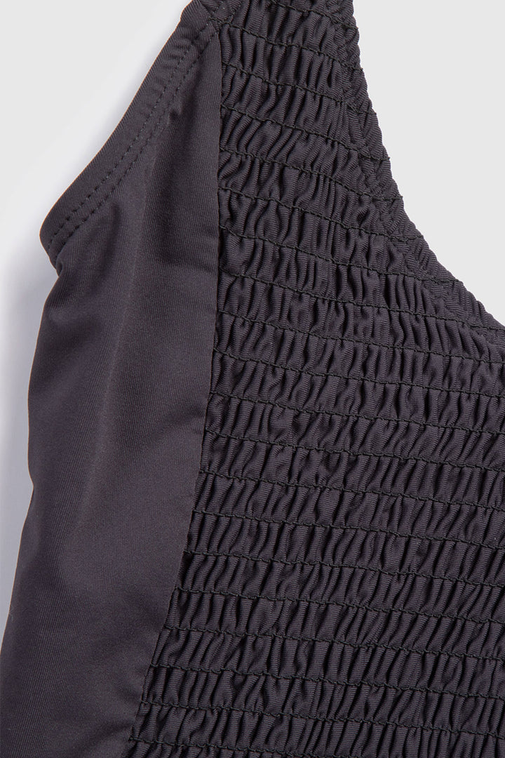 Traje de Baño Palmar Reciclado Negro Mujer
