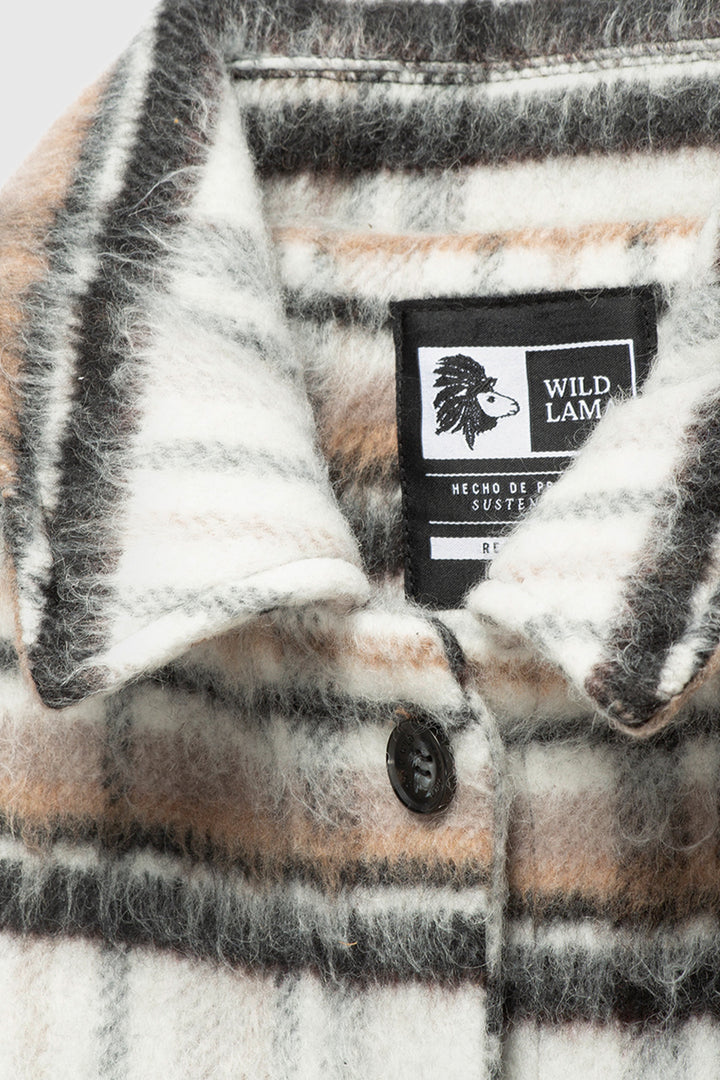 Chaqueta Scottish Sustentable Mujer Lt Brown