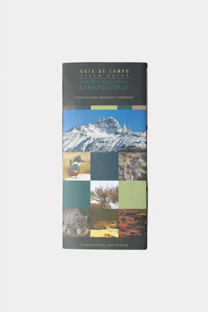 Libro "Guía de Bolsillo Parque Nacional Cerro Castillo"