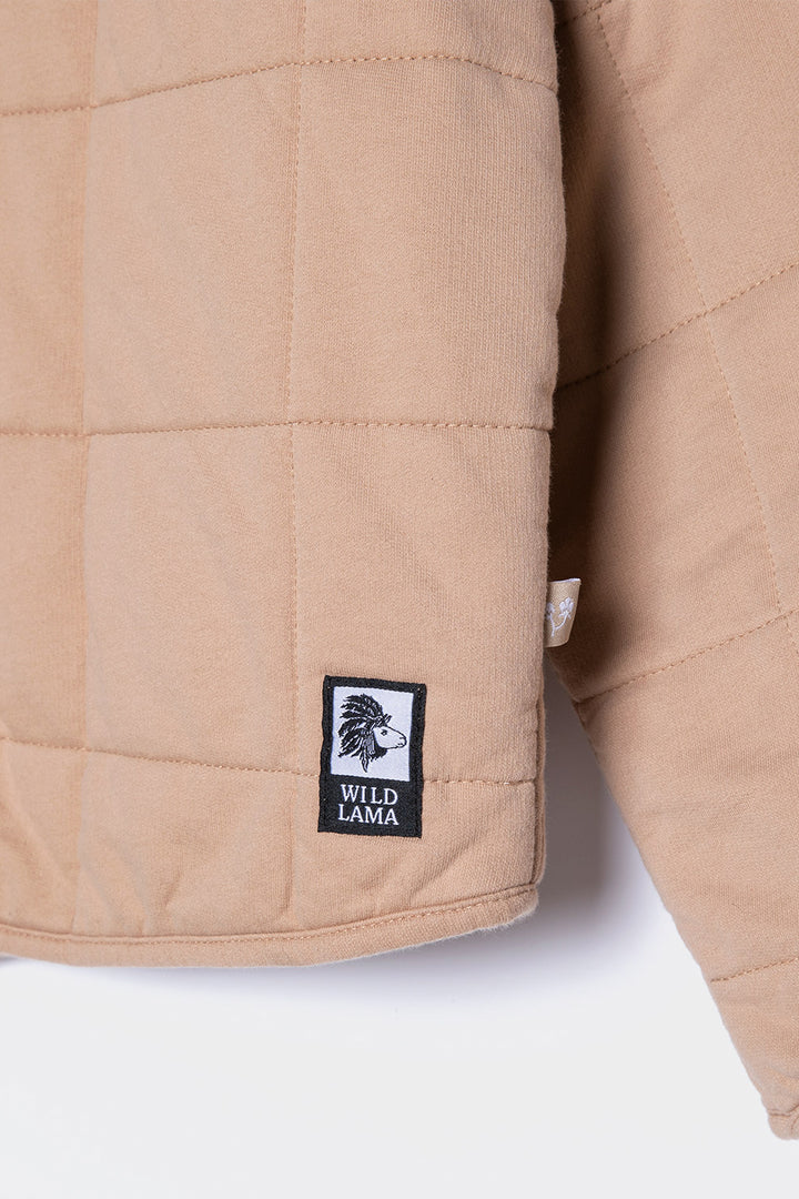 Chaqueta Quilt Loa Orgánica Café Mujer