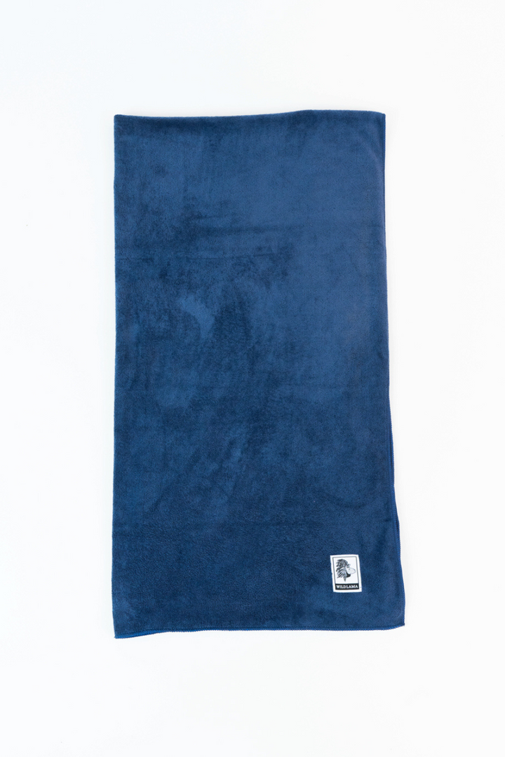Toalla Lago Reciclada Azul