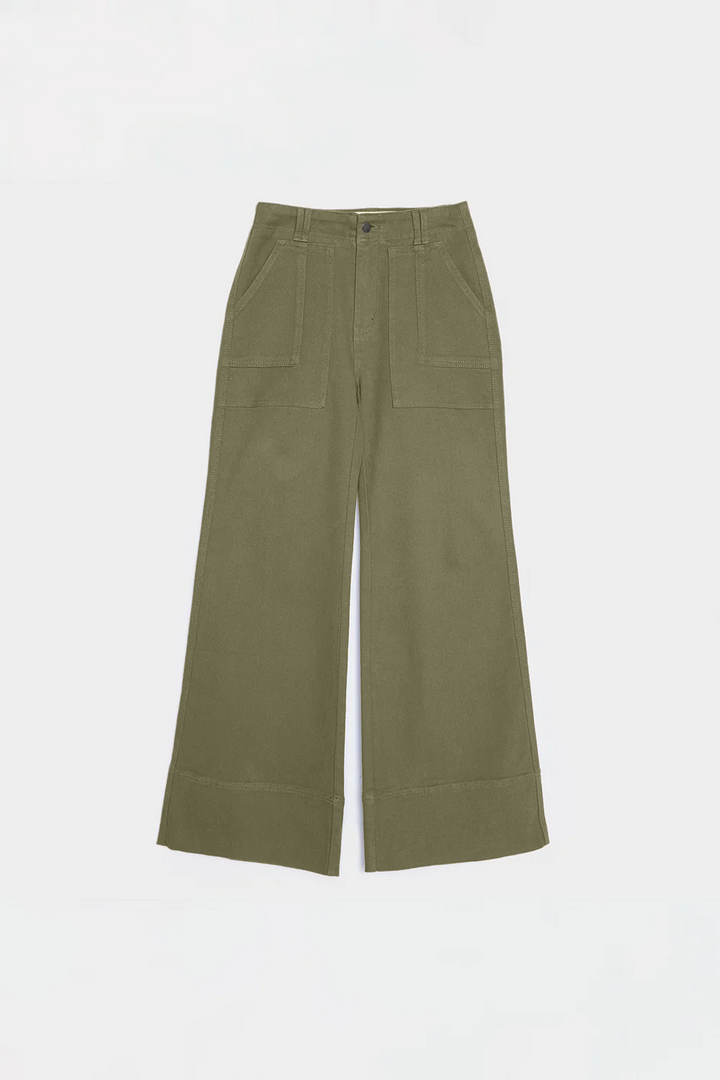 Pantalón Tamarugo Orgánico Verde Mujer
